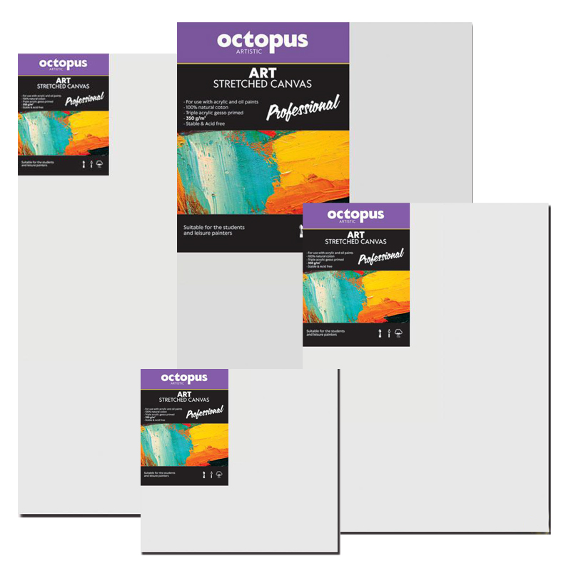 Maliarske plátno OCTOPUS PROFESSIONAL 30x60