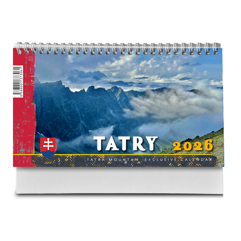 Stolový kalendár Vysoké Tatry BAR 2026