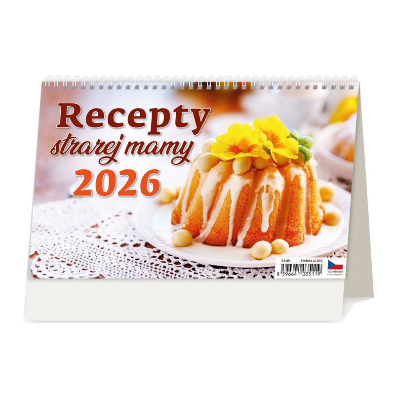 Stolový kalendár Recepty starej mamy 26