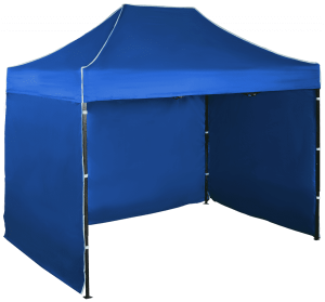Rýchlorozkladací nožnicový stan 2×3 m - oceľová konštrukcia