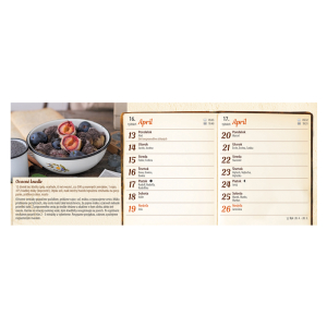Stolový kalendár Recepty starej mamy PG 2026
