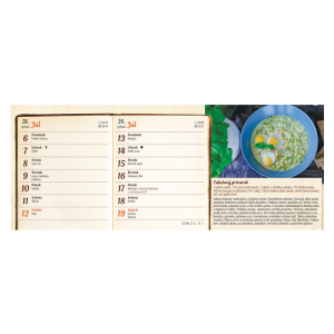 Stolový kalendár Recepty starej mamy PG 2026