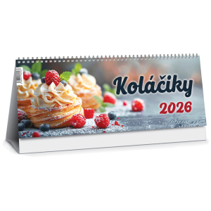 Stolový kalendár Koláčiky PG 2026