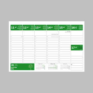 Stolový kalendár Pracovný XL 26