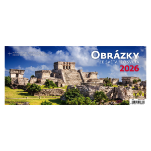Stolový kalendár Obrázky zo Sveta 26