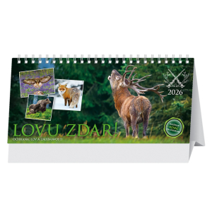 Stolový kalendár Lovu zdar 2026