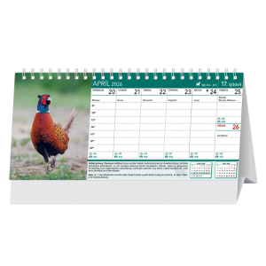 Stolový kalendár Lovu zdar 2026