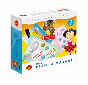 Písanie a mazanie 2 - ČÍSLA
