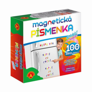 Magnetické písmenká na chladničke