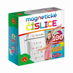 Magnetické číslice na chladničke