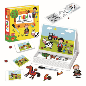 Písanie s magnetmi - FARMA