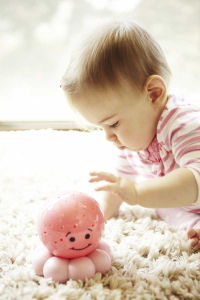 Žiariaca chobotnička - Růžová (Cloud b)