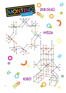 PEXI Montino 310 - stavebnica 3D trubičky