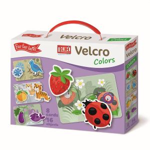 PEXI Velcro skladačky - Farby (Colors)