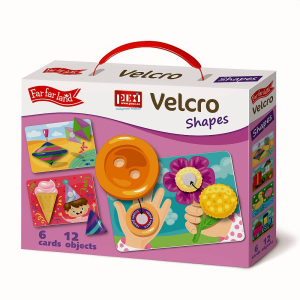 PEXI Velcro skladačky -Tvary (Shapes)