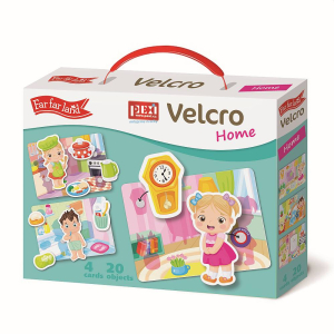 PEXI Velcro skladačky - Domov (Home)
