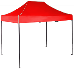 Rýchlorozkladací nožnicový stan 2×3 m - oceľová konštrukcia