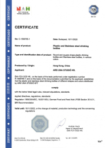 Zdravá fľaša 475ml NIGHTWOLF ARS UNA