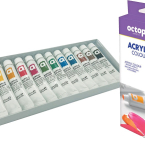 Akrylové farby OCTOPUS 12x12ml