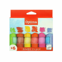 Kriedy chodníkové/6ks OPTIMA