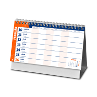 Stolový kalendár Pracovný PRAKTIK BAR 2026