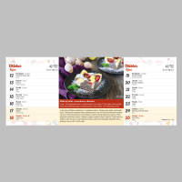 Stolový kalendár Koláčiky PG 2026