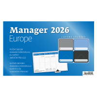 Stolový kalendár Manager Europe 26