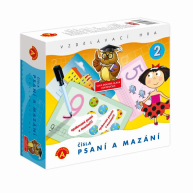 Písanie a mazanie 2 - ČÍSLA