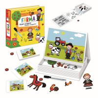 Písanie s magnetmi - FARMA