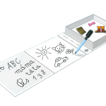 Písanie s magnetmi - FARMA