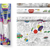 PEXI Maľovací obrus 3 ks - Vesmír (Space Adventure)