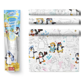 PEXI Maľovaci obrus 3 ks - Veselí tučniaci (Funny Penguins)