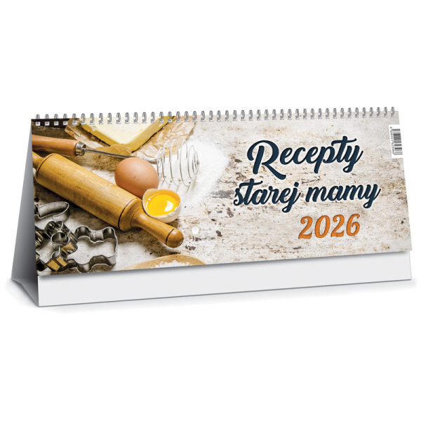 Stolový kalendár Recepty starej mamy PG 2026