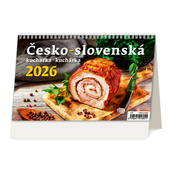Stolový kalendár Česko-slovenská kuchárka 26