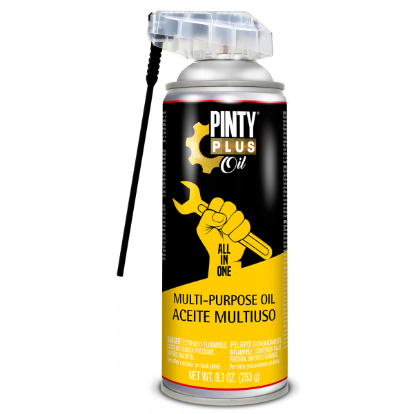PINTY PLUS OIL- Viacúčelové mazivo v spreji